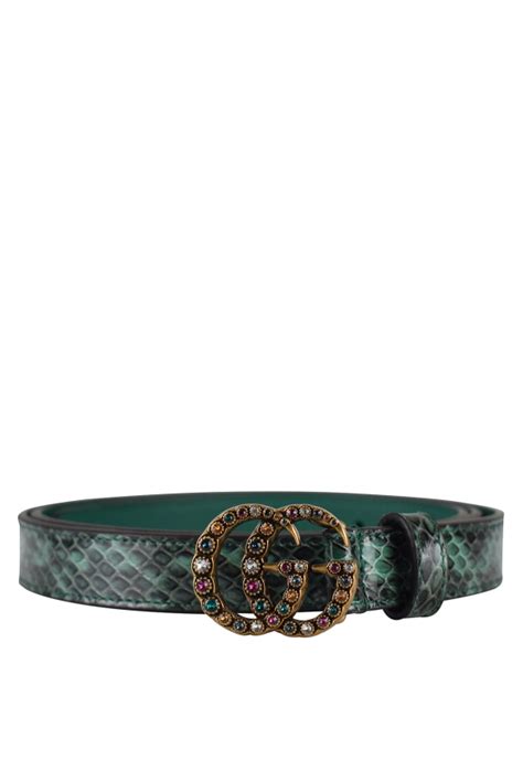 gucci pitone cintura|cinture donna gucci.